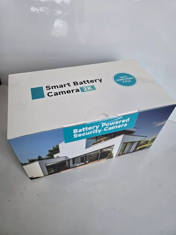 2K Wireless Security Camera (Set of 2)