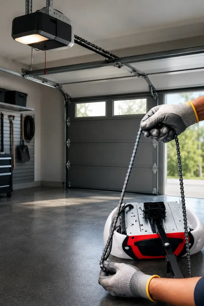Durable and Powerful Chain Garage Door Systems
